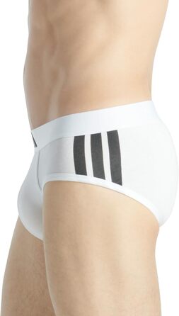 Труси чоловічі Adidas Basic 4 шт. (Білий / Чорний, M)