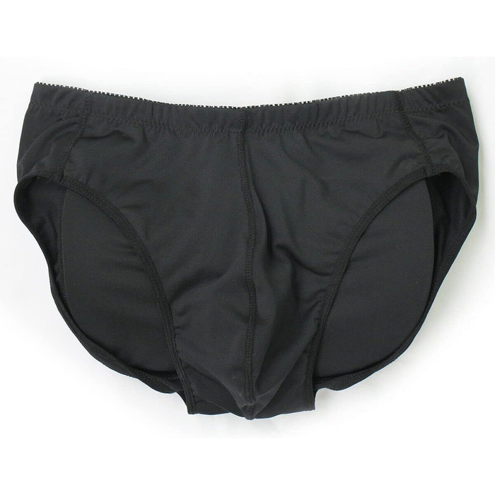 Чоловічі шорти-боксери GSFLYSH S-3XL: чорні, з підкладкою, для корекції фігури, безшовні