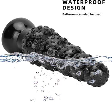 Анальний плаг XXL з сильним присоском для жінок - BDSM іграшки для стимуляції G-точки та анусу