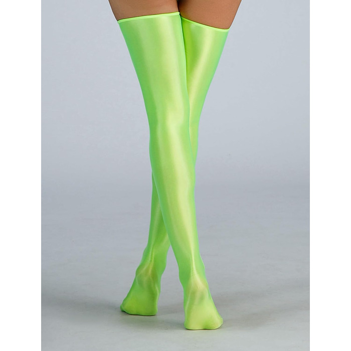 Чулки-гольфи FEOYA, еластичні, з ефектом вологого блиску, без швів, надколінні, для танців, вечірок, клубу, костюмів, універсальний розмір