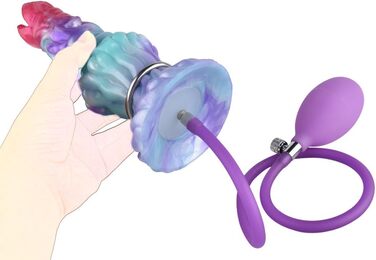 Анальний вібратор-яйце Guspiun з 5 кульками, силікон, G-Spot, простата, для жінок, чоловіків, пар