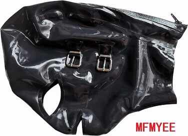 Латексна маска, гумовий дildo, SM-фетиш, плуг для пеніса, бондж, маска для рольових ігор