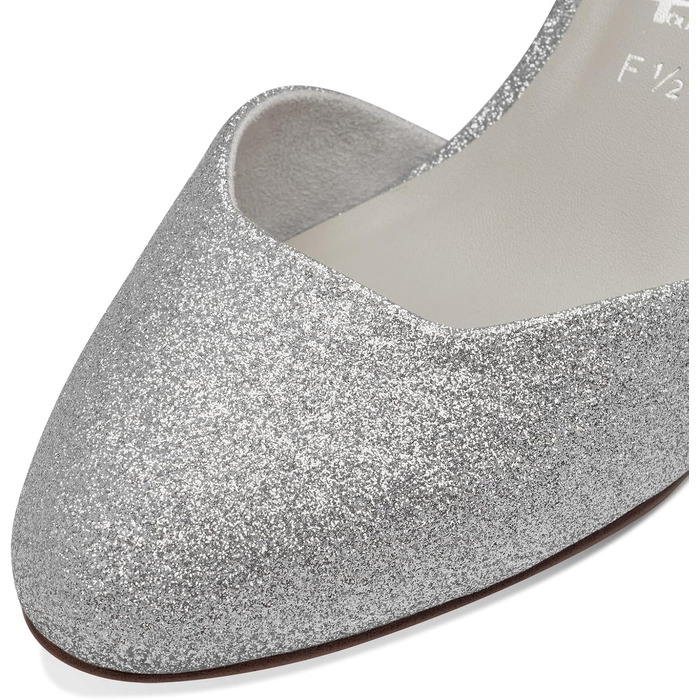 Жіночі туфлі-човники Tamaris Silver Glam 919, сріблясті, синтетика, розмір 40 EU