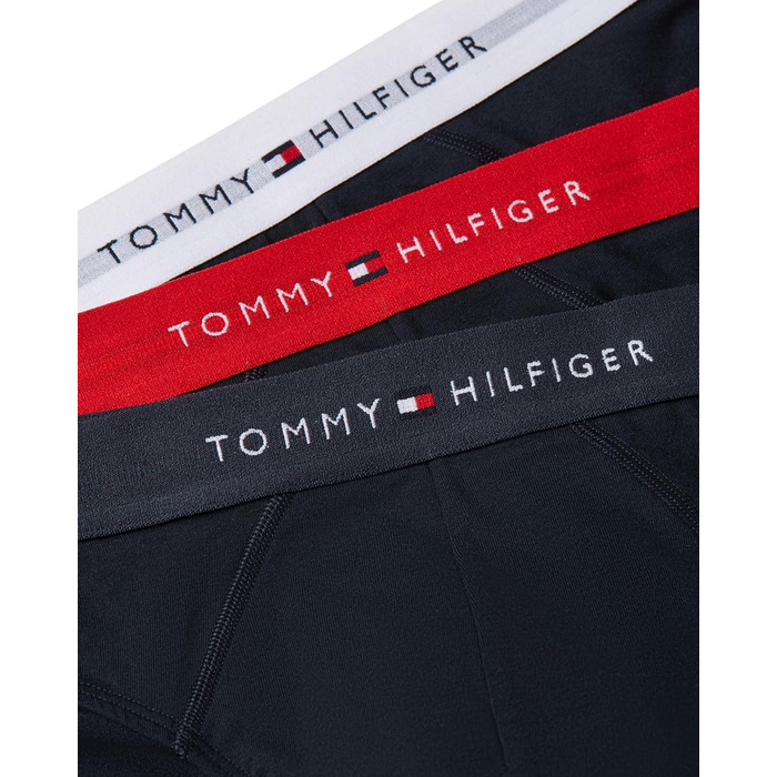 Трьохпарний боксер Tommy Hilfiger (XS, чорний/синій/червоний) - чоловіча білизна