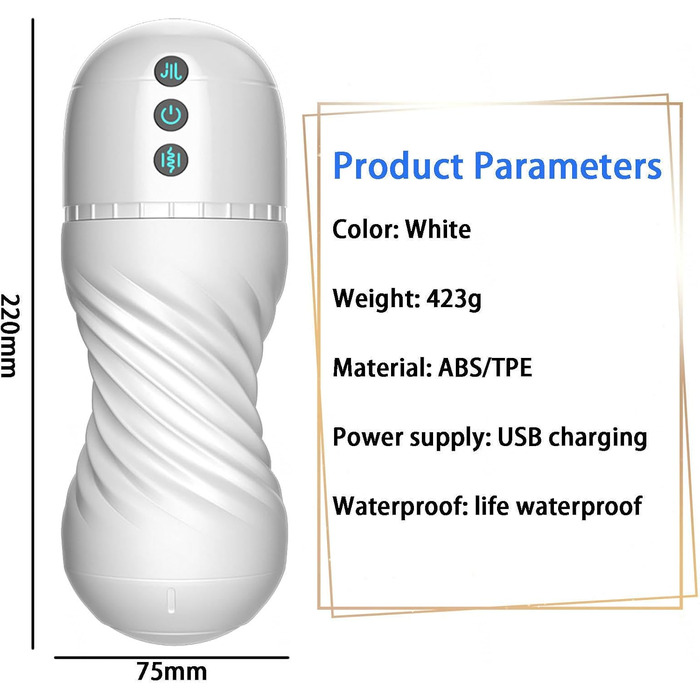 Електричний мастурбатор для чоловіків, чаша з 10 режимами вібрації та 10 режимами насосу. Іграшка для дорослих, автоматичний вібратор для чоловіків