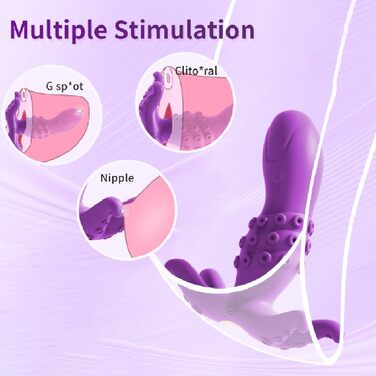 Вібратор для жінок з пультом дистанційного керування та додатком, анальний вібратор з 9 режимів, модель 