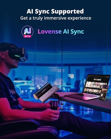 Lovense Solace Pro - автоматичний мастурбатор для чоловіків з керуванням через додаток, вібраційний мастурбатор, імітація орального сексу, інтеграція з AI/VR, іграшки для дорослих