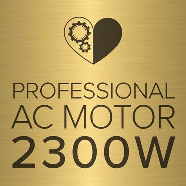 Професійний фен для волосся Bellissima My Pro P3 3400 з іонізацією, керамічним покриттям та AC-мотором, 2400 Вт, з вузьким концентратором та дифузором для кучерявого волосся