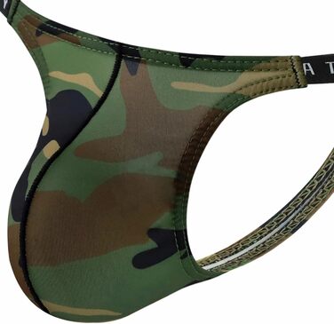 Танга чоловічі Faringoto камуфляжні, труси G-string, 4 кольори, розмір M