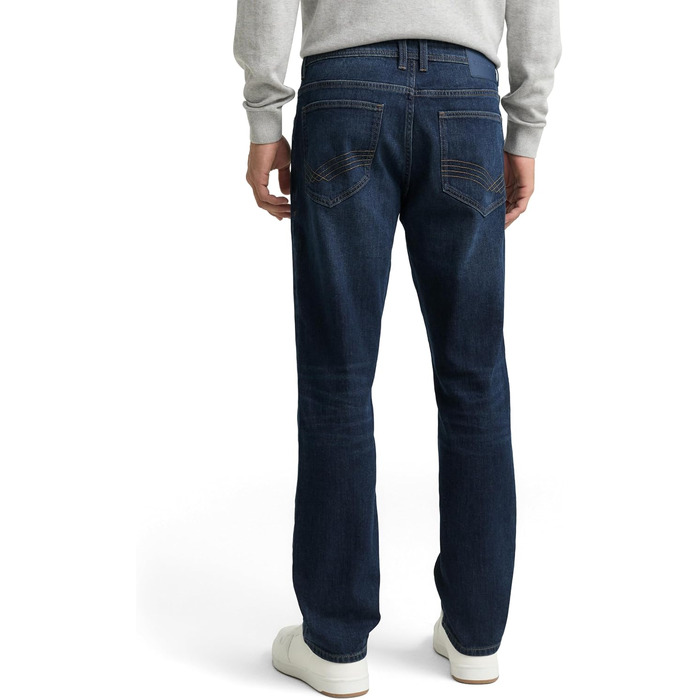 Чоловічі джинси Tom Tailor Josh Regular Slim Fit, темно-сині (Blue Denim Dark Wash), стрейч
