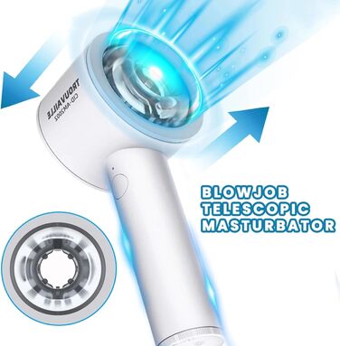 Електричний мастурбатор YcsLust для чоловіків з 6 режимами, автоматичний, ротаційний, портативний