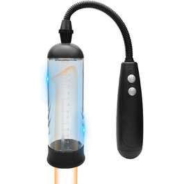 Електричний тренажер для збільшення статевого члена для чоловіків QgLust з 3 режимами, для ерекції та мастурбації