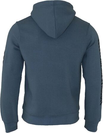 Чоловічий худі ROCK-IT Apparel Urban Streetstyle з капюшоном та флісовим начосом, камуфляж Dark Camo (Coronet Blau), розмір 3XL
