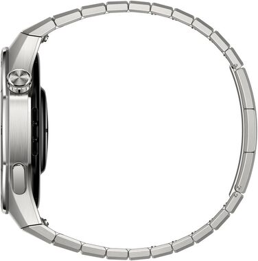 Смарт-годинник Huawei Watch GT 5 Pro 46mm Titanium: титановий корпус, ЕКГ, GPS, моніторинг здоров'я та спорту, Bluetooth-дзвінки, до 14 днів автономності, для iOS та Android