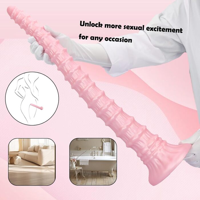 Аналізатор жіночого тіла Yasexx Super Long 46 см: вібратор, масажер простати, стимулятор G-точки